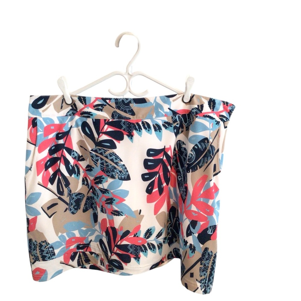 Sport Haley Floral Print Skirt in Blue and Pink